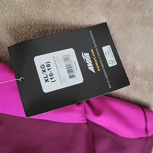 Avia Flex Tech Coordinate top; Medium support sport bra; - Picture 3 of 5